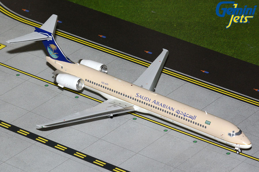 Gemini Jets 1/200 (ダイキャスト製) MD-90 サウジアラビア航空 HZ-API