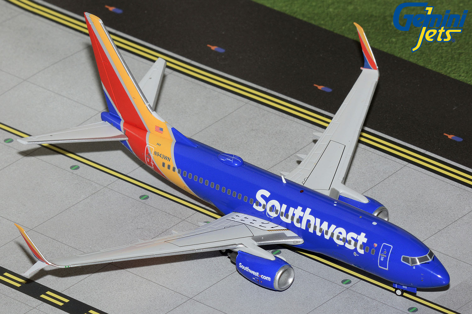 Gemini Jets 1/200 (ダイキャスト製) 737-700S サウスウエスト航空 N943WN