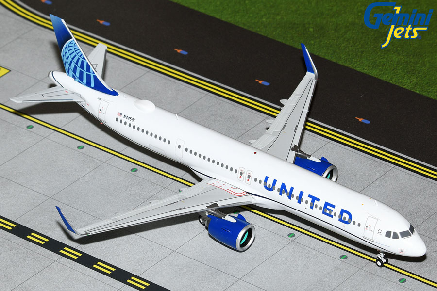 Gemini 200 ダイキャストモデルA321neo ユナイテッド航空 Gemini Jets 1/200 (ダイキャスト製) A321neo ユナイテッド航空 N44501