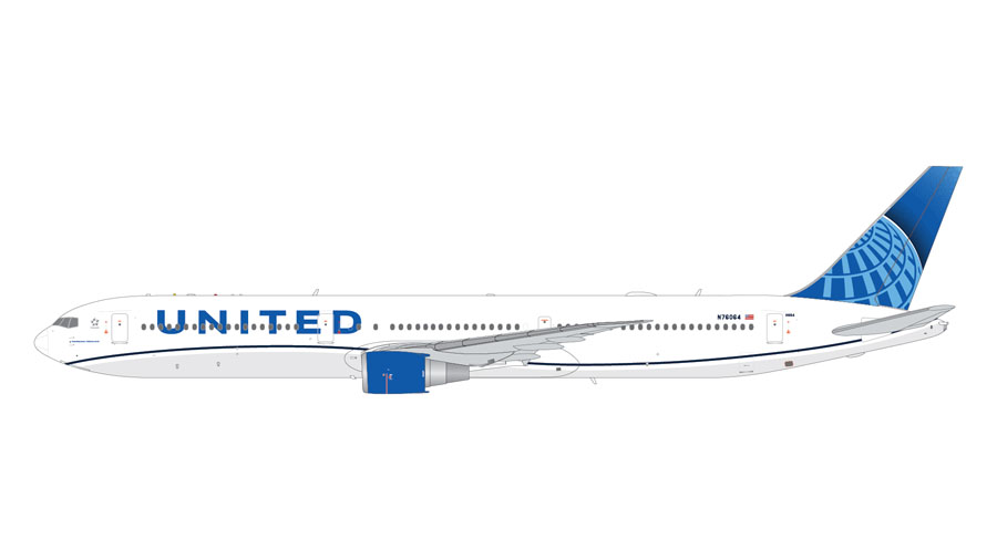 Gemini Jets 1/200 (ダイキャスト製) 767-300ER ユナイテッド航空 N76064