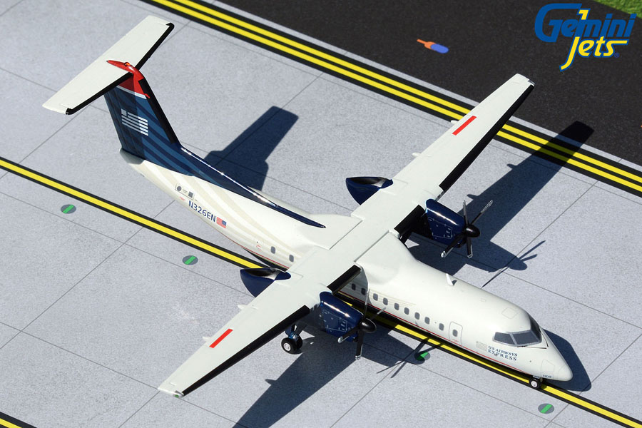 Gemini Jets 1/200 (ダイキャスト製) Dash 8-300 USエアウェイズ エキスプレス N326EN Final Livery