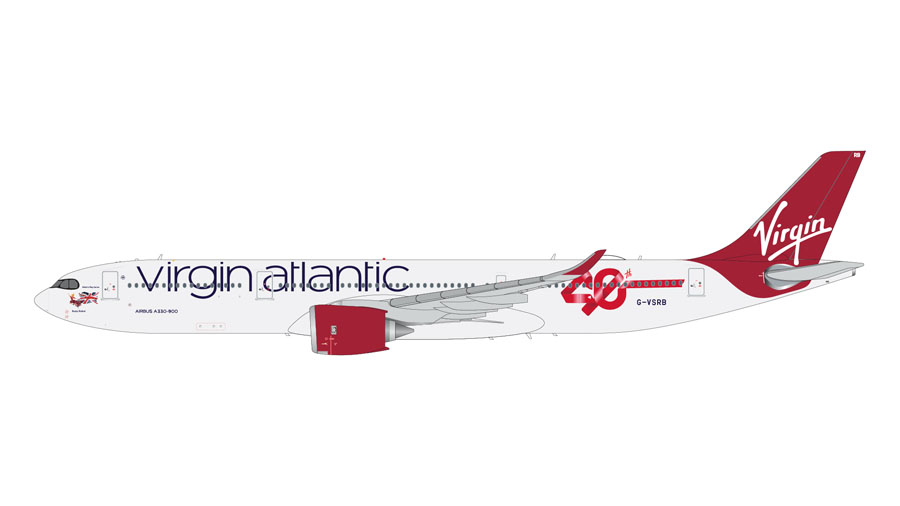 ヘルパ 1/200 エアバス A330-900neo ヴァージンアトランティック