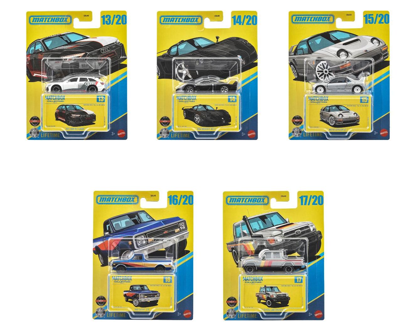 [予約]MATCHBOX 1/64 (ダイキャスト製) コレクターズ アソート