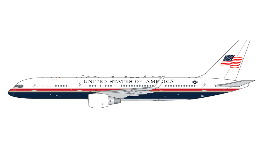 [予約]Gemini Jets 1/400 (ダイキャスト製) C-32A (B757-200) アメリカ空軍 "Air Force Two"99-0003