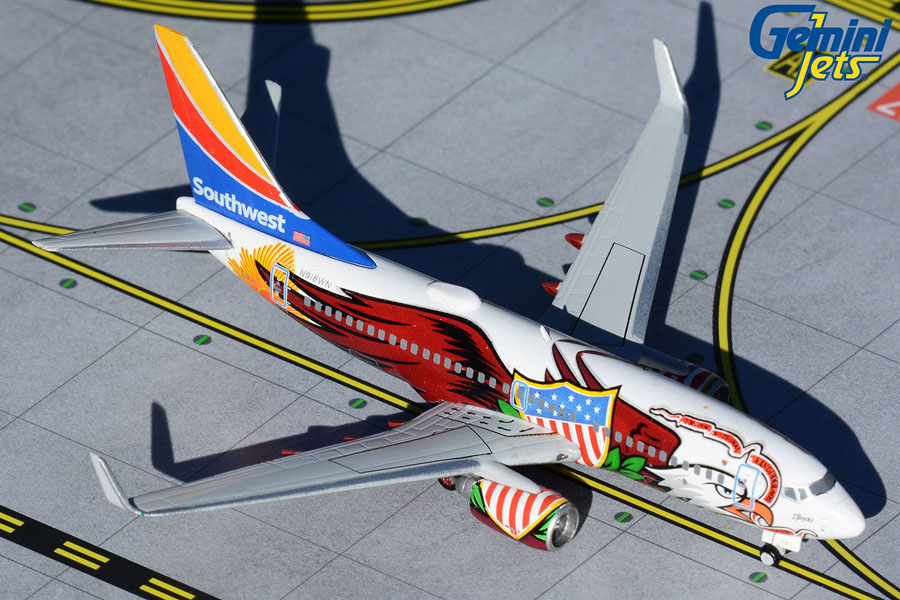 ジェミニジェッツ 1/400 ボーイング 737-700 サウスウエスト航空