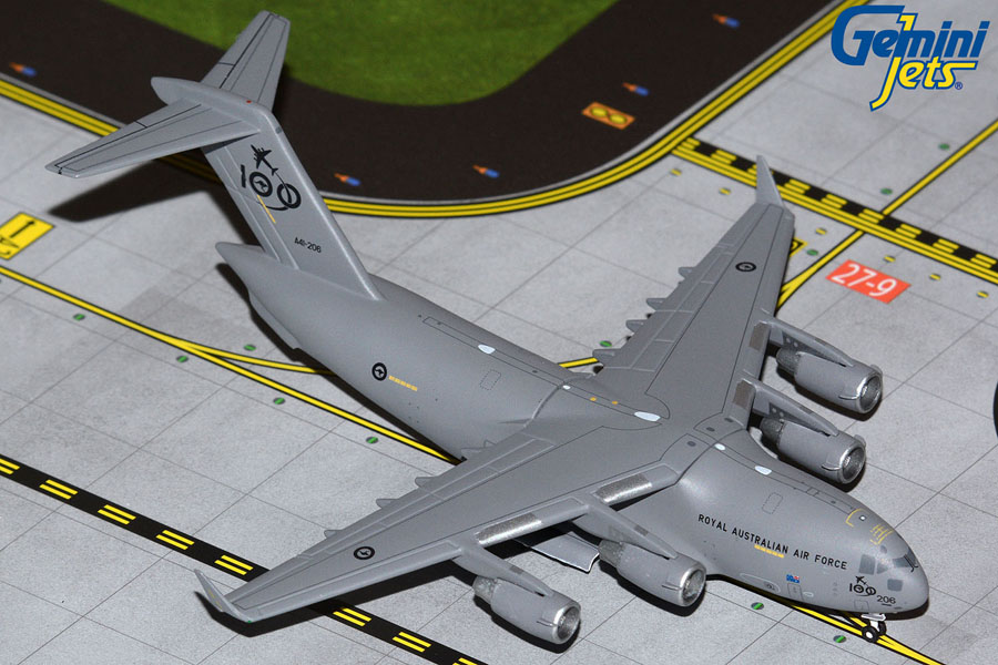 Gemini Macs 1/400 C-17A オーストラリア空軍 A41-206 w/ RAAF Centenary logo