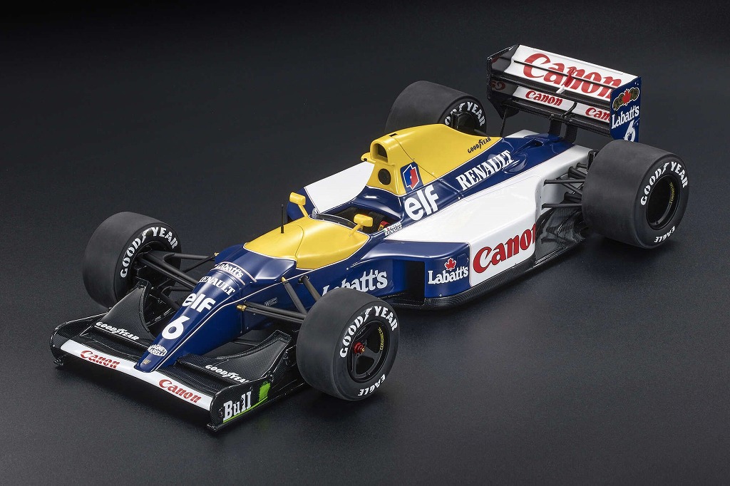 [予約]TOPMARQUES  1/43 (レジン製) ウィリアムズ FW14/B 1992 イギリスGP 2nd No.6 R.パトレーゼ ※再受注