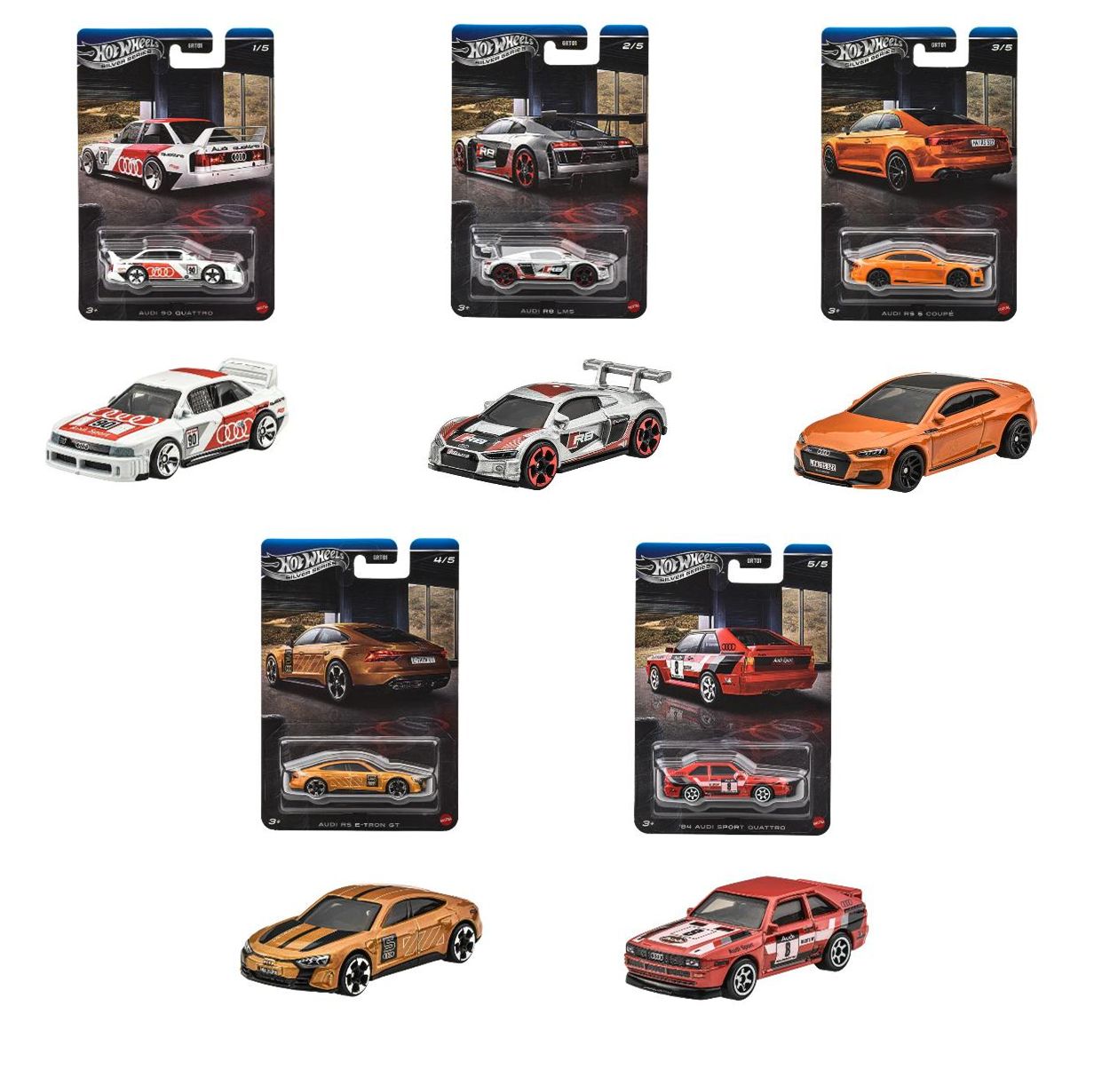[予約]Hot Wheels  (ダイキャスト製) セレブレーション アソート - アウディ