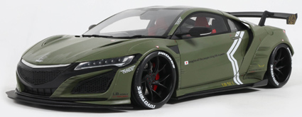 GTスピリット 1/18 (レジン製) LB☆WORKS NSX 2026 (マットカーキ)