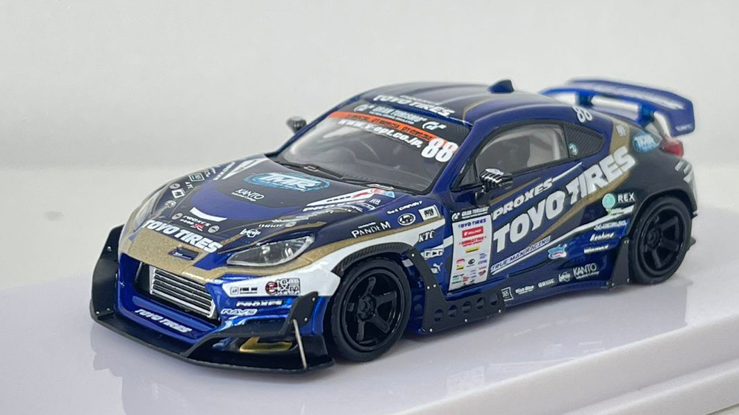 TOYO TIRES GULLIVER64 ミニカー セット 88 66 GULLIVER64 (ガリバー64) 1/64 (ダイキャスト製) GR86 Team Toyo Tires