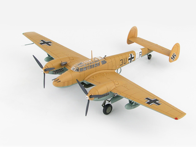 HOBBY MASTER 1/72 (ダイキャスト製) Bf-110 E-2/Trop "リビア 1942"