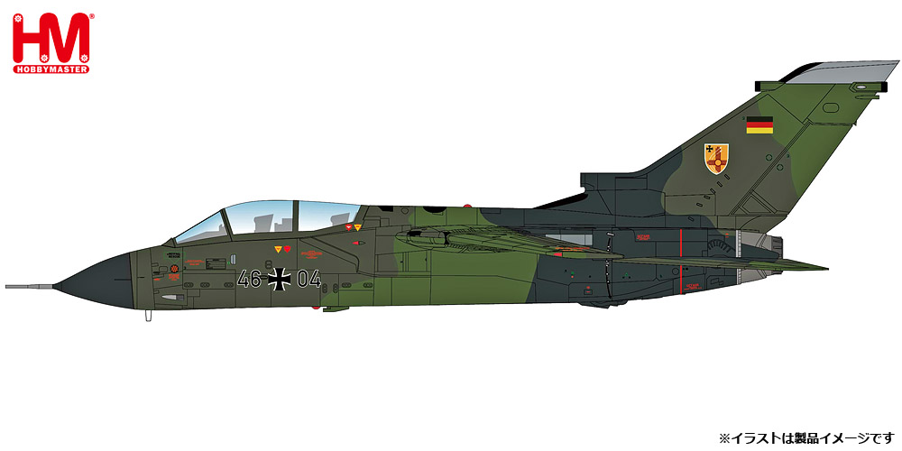 [予約]HOBBY MASTER 1/72 (ダイキャスト製) Tornado IDS "Holloman AB" 46+04, German AF Flight Training Centre (FlgAusbZLw), 2007