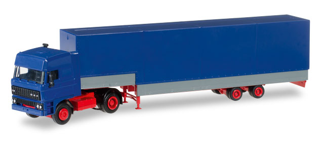 herpa Cars&Trucks 1/87 ミニキット DAF 3300 ジャンボキャンバストレーラー