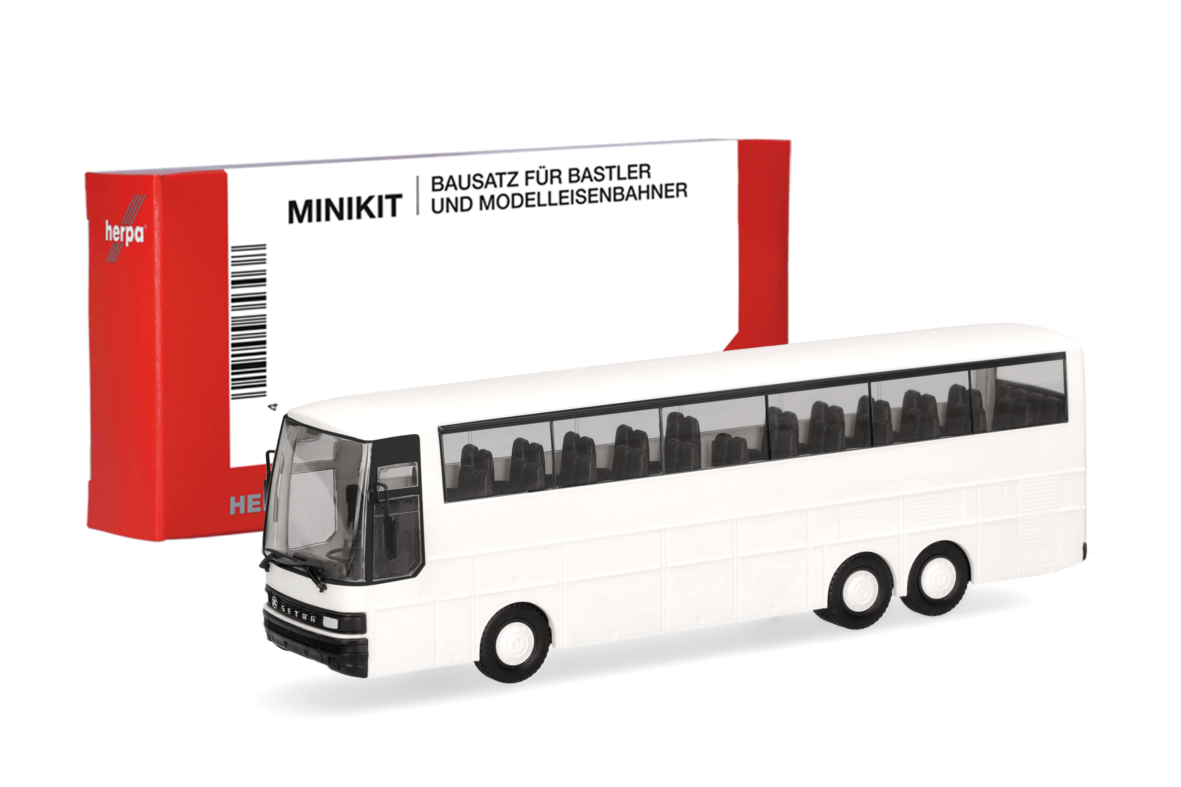 [予約]herpa Cars&Trucks 1/87 (プラスチック製) ミニキットセトラ 215 HDH  ホワイト