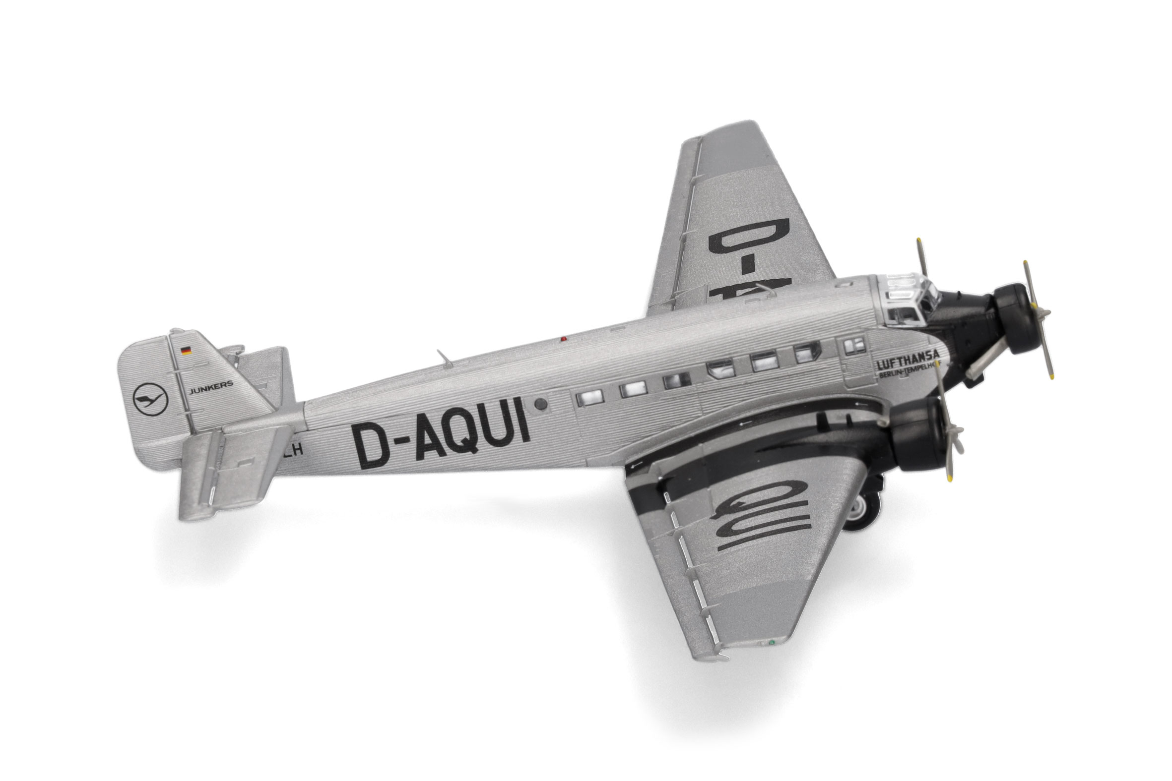 herpa wings 1/160 (プラスチック製) Ju-52 ルフトハンザ・ユンカース