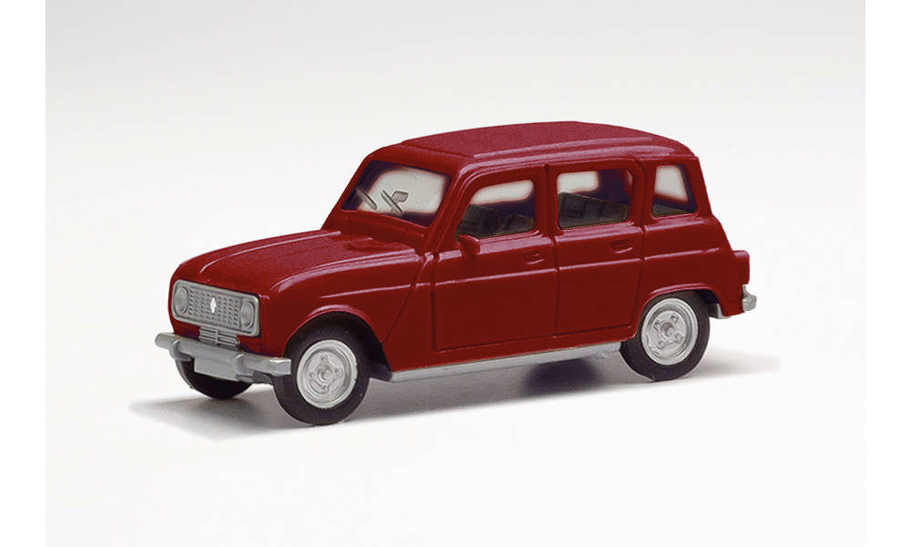 herpa Cars&Trucks 1/87 ルノー R4 ワインレッド ガリバー