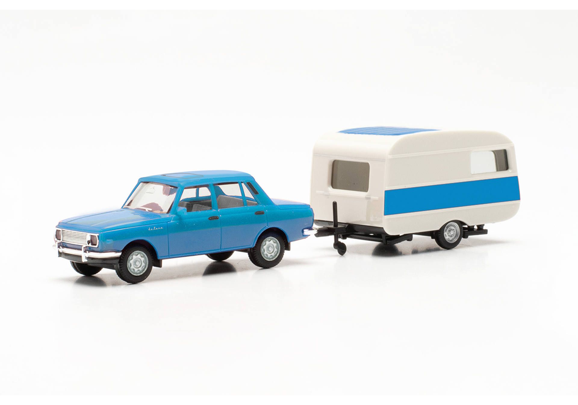 [予約]herpa Cars&Trucks 1/87 (プラスチック製) ヴァルトブルク 353 `82リムジン スカイブルー
