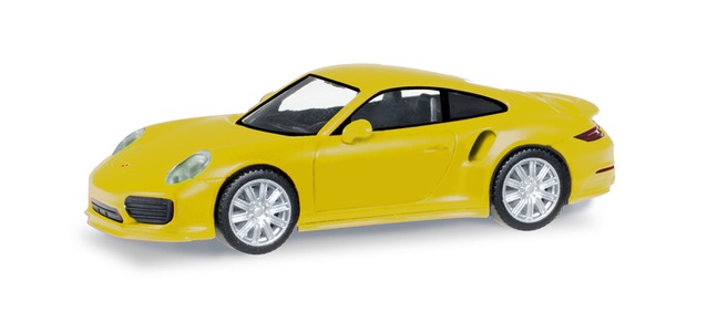 herpa Cars&Trucks 1/87 ポルシェ 911 Turbo レーシングイエロー