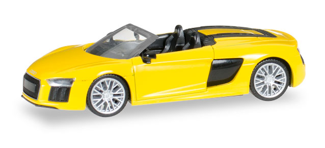 herpa Cars&Trucks 1/87 アウディ R8 スパイダー イエロー