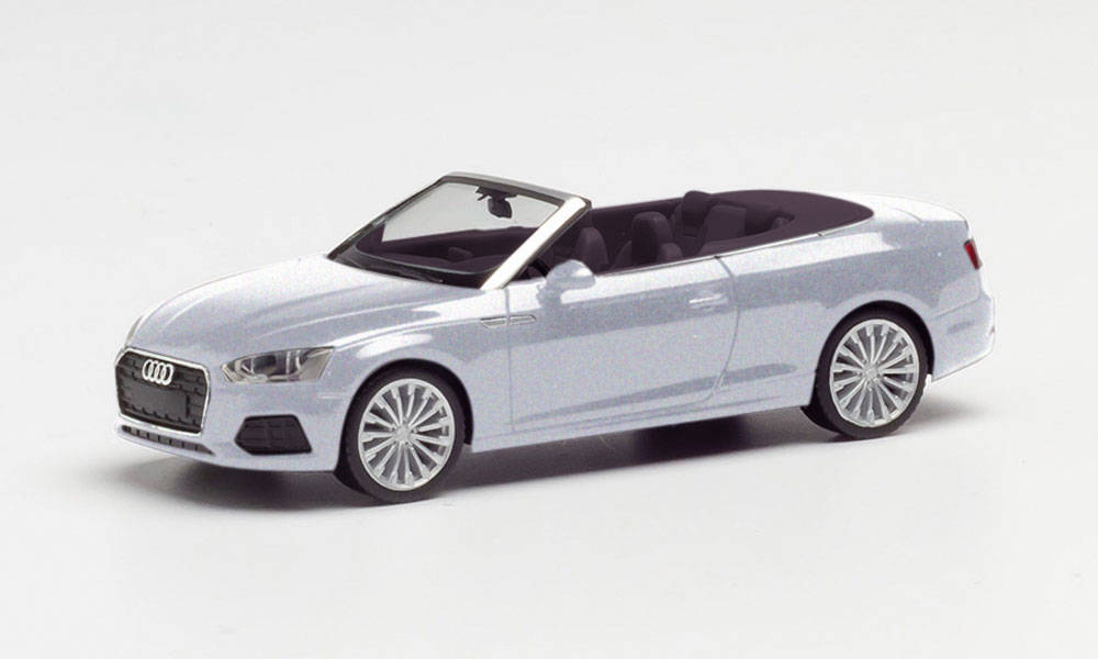 herpa Cars&Trucks 1/87 アウディ A5 コンバーチブル シルバーメタリック