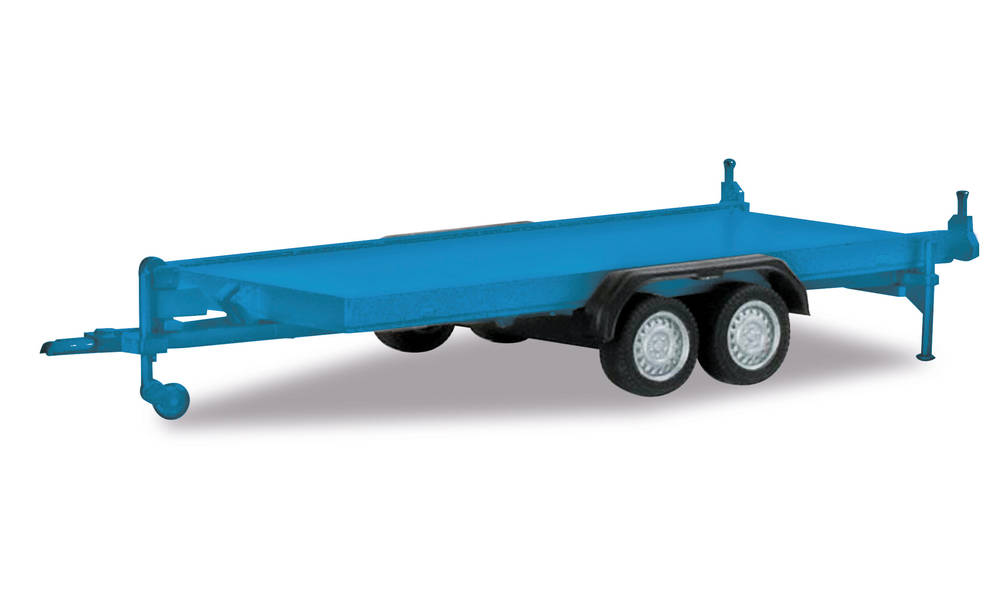 herpa Cars&Trucks 1/87 カートレーラー ライトブルー