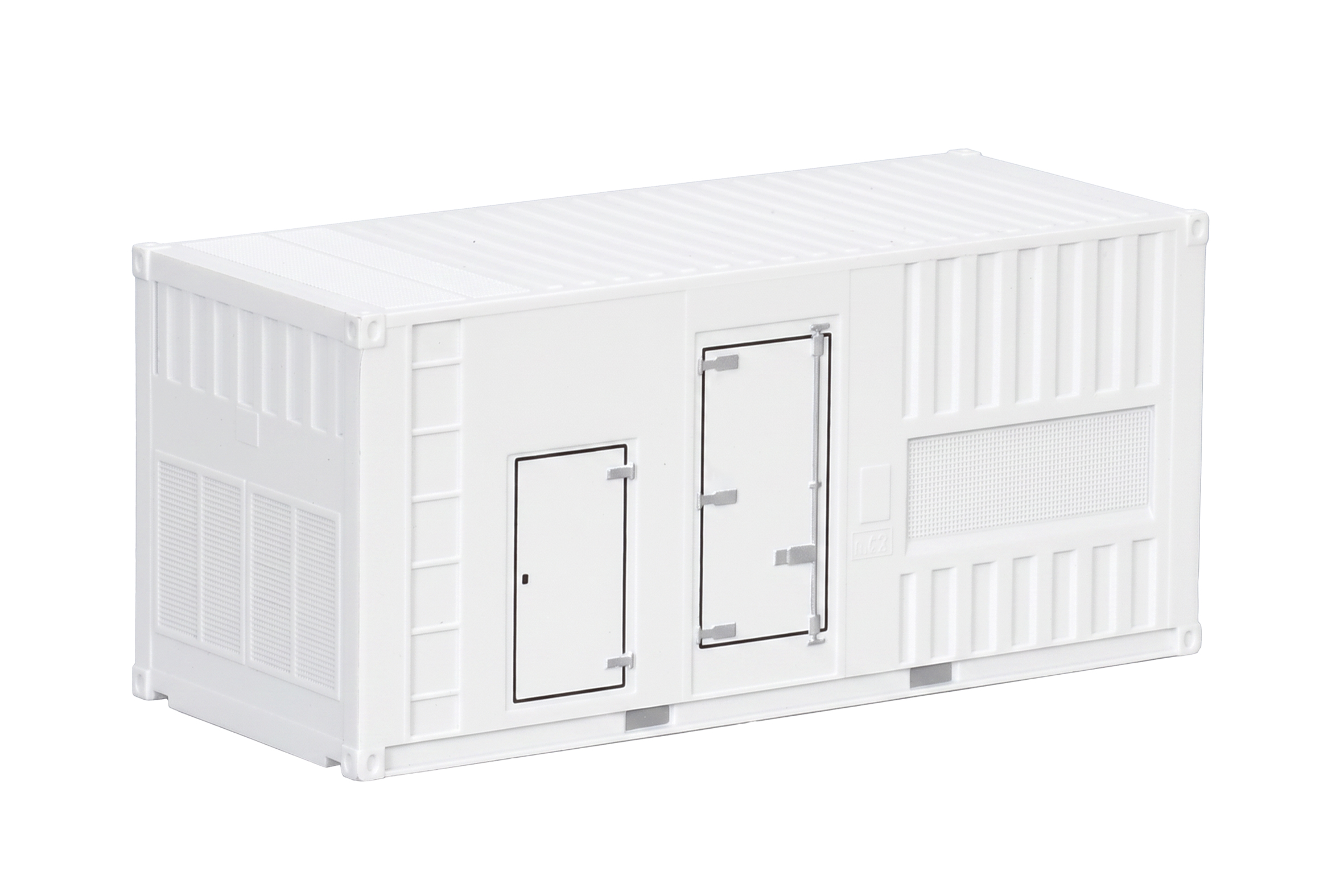 [予約]herpa Cars&Trucks 1/87 (プラスチック製) コンテナジェネレーター  ホワイト(2個入)