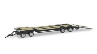 herpa Cars&Trucks 1/87 ゴールドホッファー TU4トレーラー ブラック