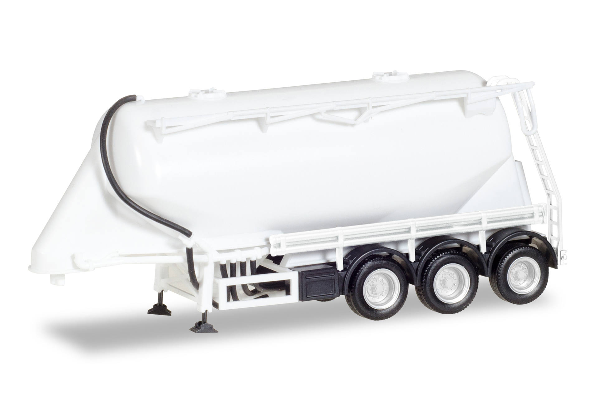 herpa Cars&Trucks 1/87 (プラスチック製) Feldbinder バルクサイロセミトレーラー 35m³ 3軸 ホワイト