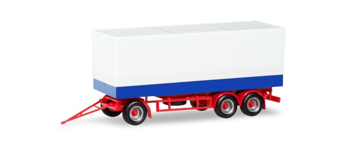 herpa Cars&Trucks 1/87 キャンバストラック 3-axle 無装飾