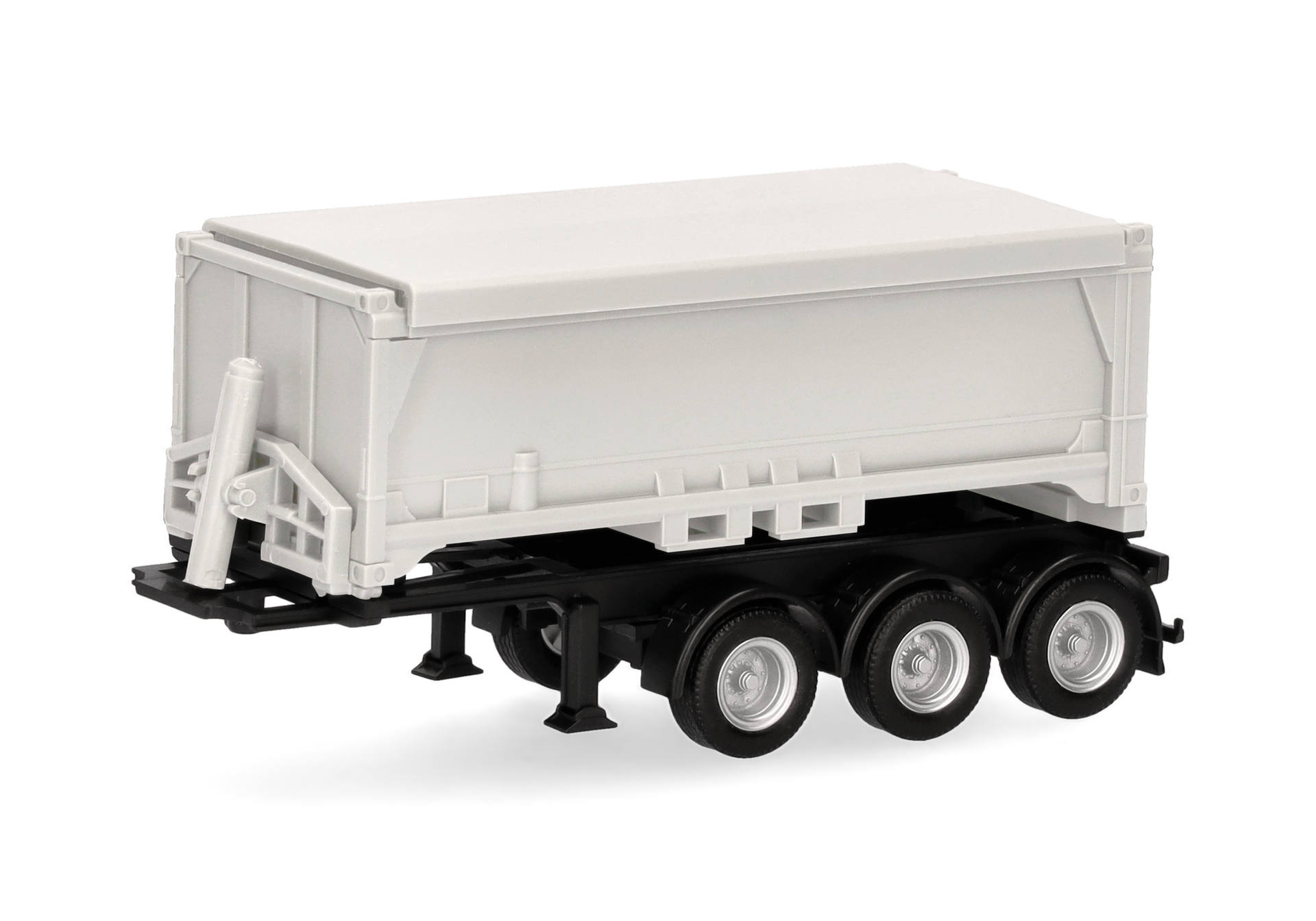 [予約]herpa Cars&Trucks 1/87 (プラスチック製) 掘削資材コンテナ 3軸ホワイト