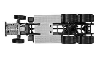herpa Cars&Trucks 1/87 スカニア 1996年以降従来型 リジッド トラクター用 シャーシ 3軸 (2個)
