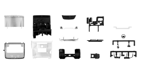 herpa Cars&Trucks 1/87 メルセデスベンツ Econic運転室 2セット