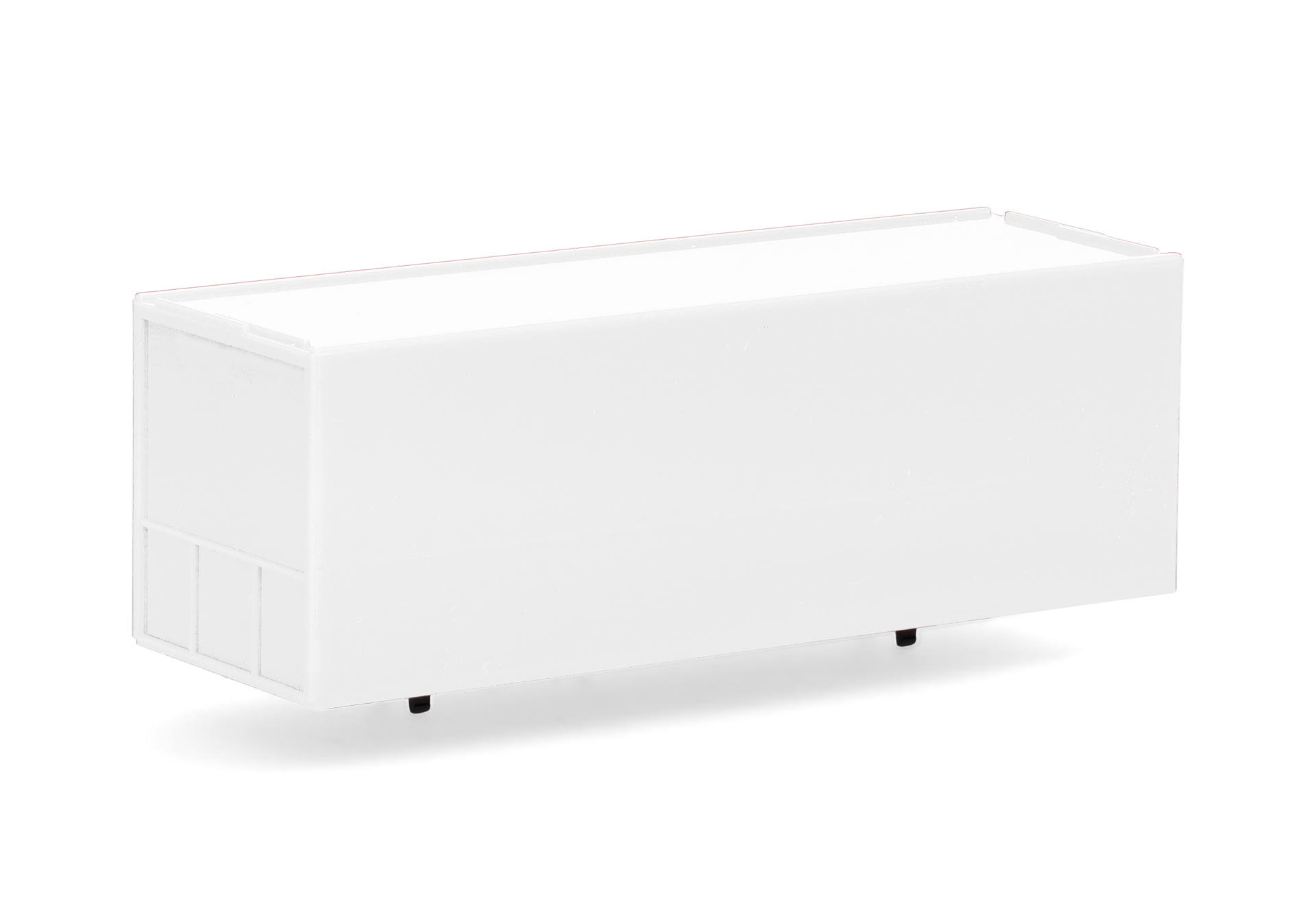 herpa Cars&Trucks 1/87 (プラスチック製) 交換ボディ用 ボックス 7,82m (2 個)