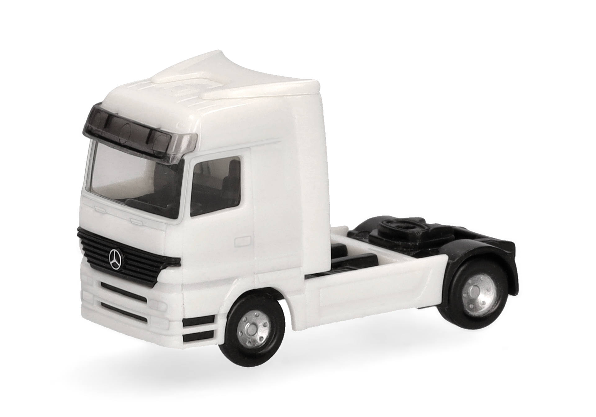 herpa Cars&Trucks 1/160 (プラスチック製) メルセデスベンツ アクトロス LH(1996) リジッドトラクター 2軸 ホワイト (2個)