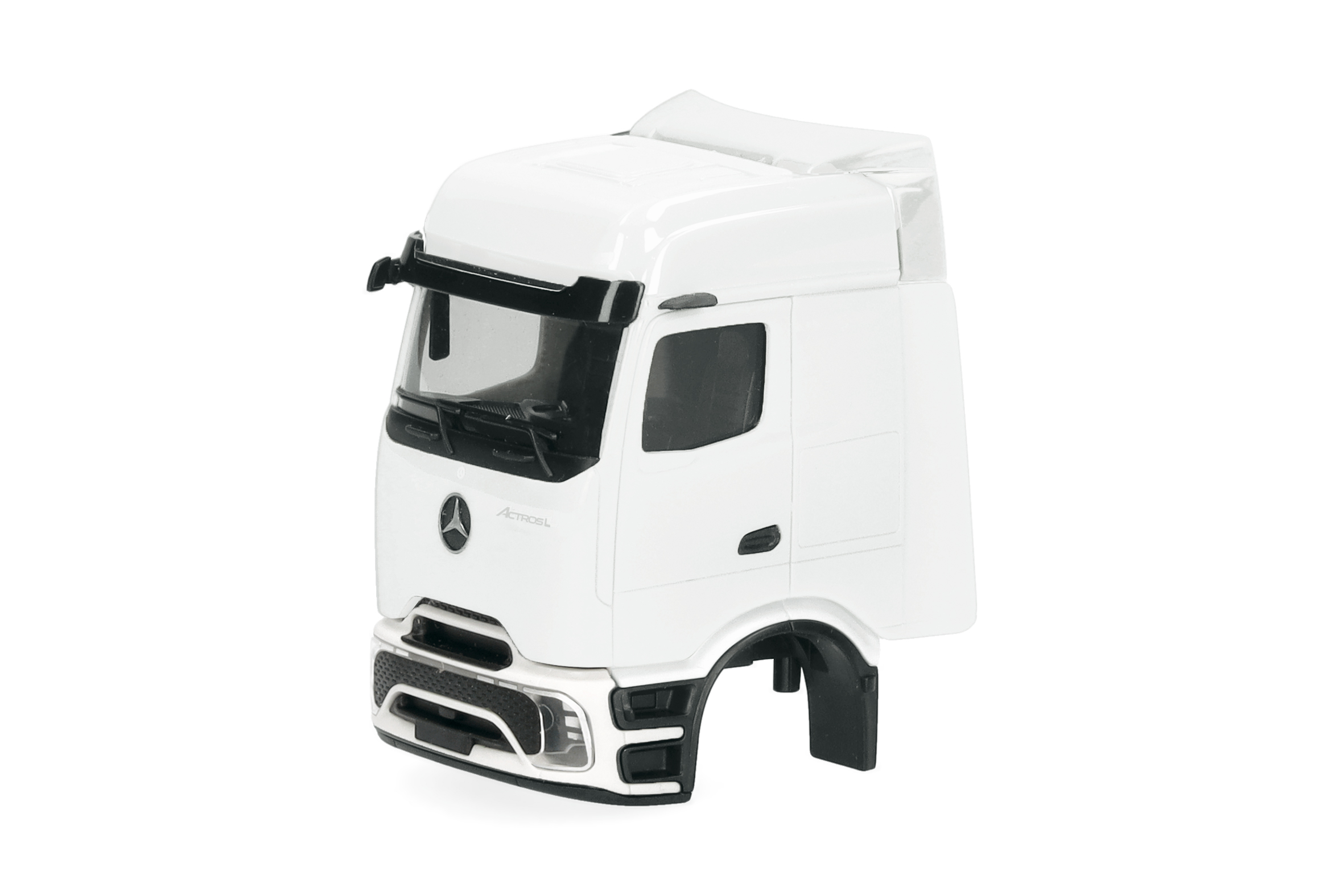[予約]herpa Cars&Trucks 1/87 (プラスチック製) メルセデスベンツ アクトロス L プロキャビン ビッグスペース キャビン ホワイト (2個)