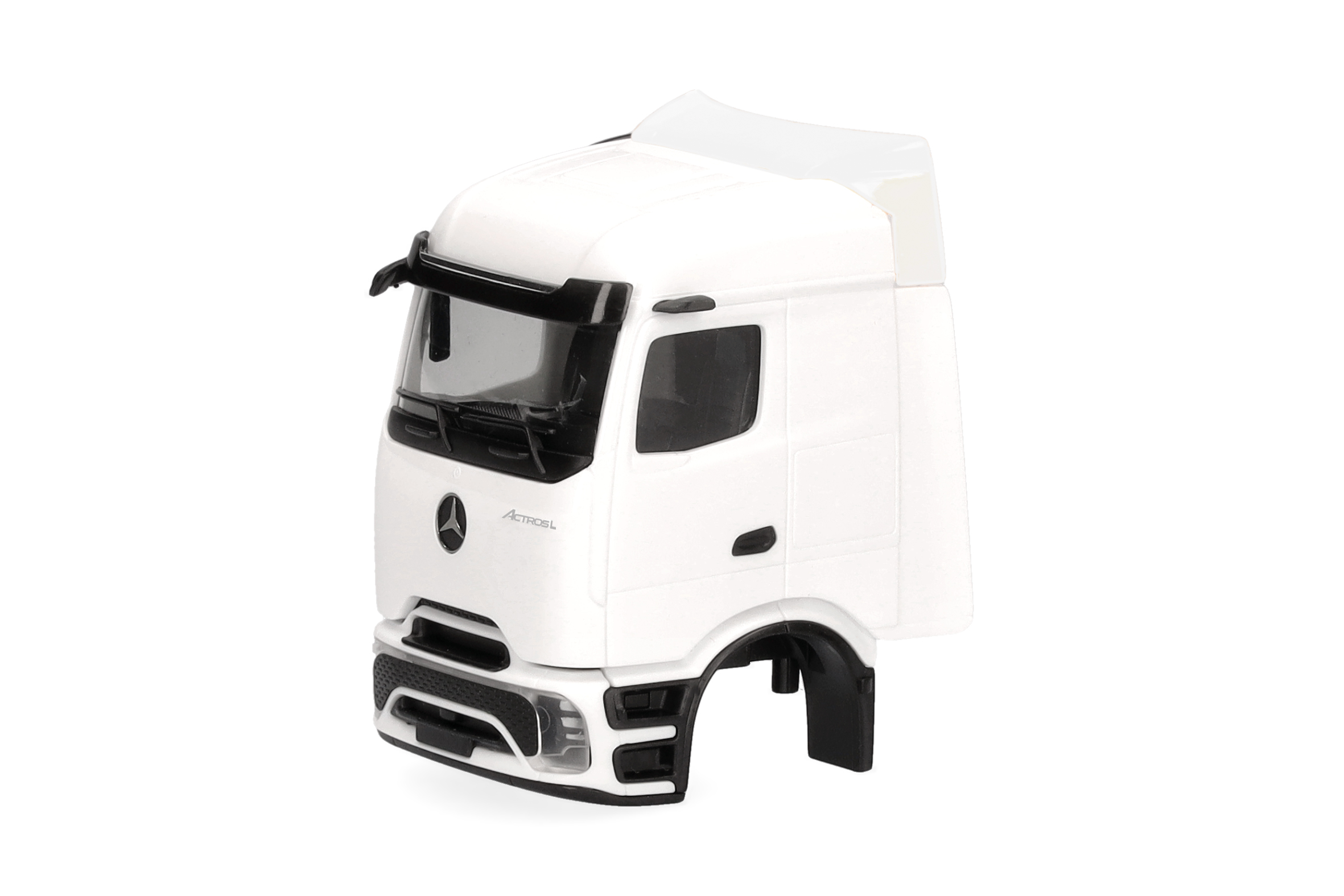 [予約]herpa Cars&Trucks 1/87 (プラスチック製) メルセデスベンツ アクトロス L プロキャビン ストリームスペース キャビン ホワイト (2個）