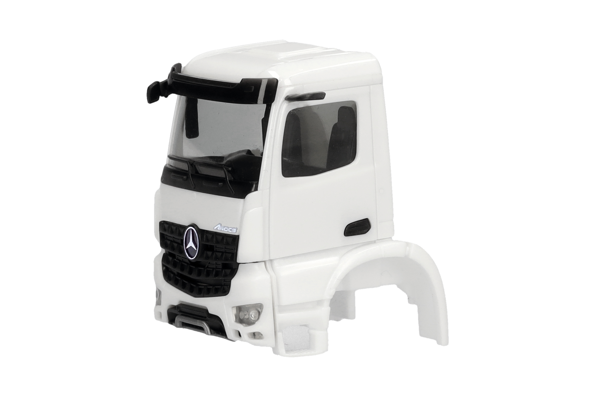 [予約]herpa Cars&Trucks 1/87 (プラスチック製) メルセデスベンツ アロクス S キャビン ミラーカメラ付 ホワイト (2個)
