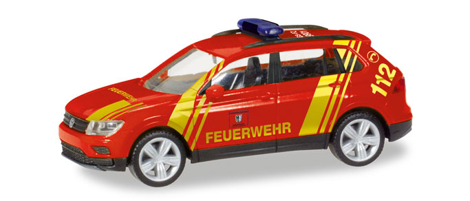 herpa Cars&Trucks 1/87 フォルクスワーゲン ティグアン "Feuerwehr Goslar"