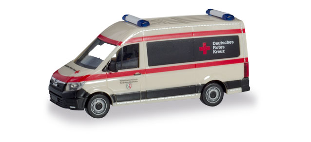 herpa Cars&Trucks 1/87 MAN TGE バス ハイルーフ "ドイツ赤十字/ノルトライン・ヴェストファーレン災害救援隊"