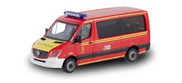 herpa Cars&Trucks 1/87 メルセデスベンツ スプリンター バス FD MZF ミュンヘン消防署