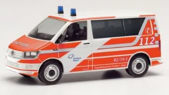 herpa Cars&Trucks 1/87 フォルクスワーゲン T6 バス 空港消防署 Fraport