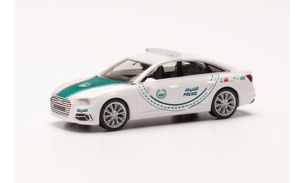 herpa Cars&Trucks 1/87 アウディ A6 リムジン “ドバイ警察”