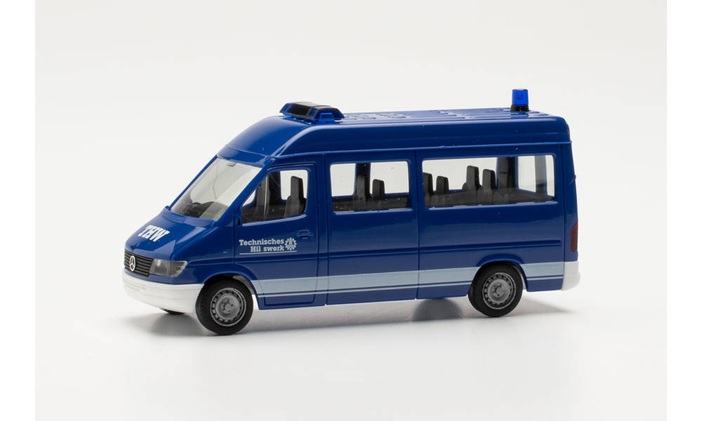 herpa Cars&Trucks 1/87 メルセデスベンツ スプリンター `96 バス HD “THW”