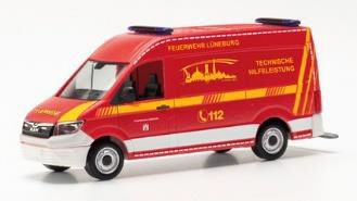 herpa Cars&Trucks 1/87 MAN TGE ボックスハイルーフ “リューネブルク消防署”