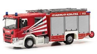 herpa Cars&Trucks 1/87 スカニア クルーキャブ LF コブレンツ消防署