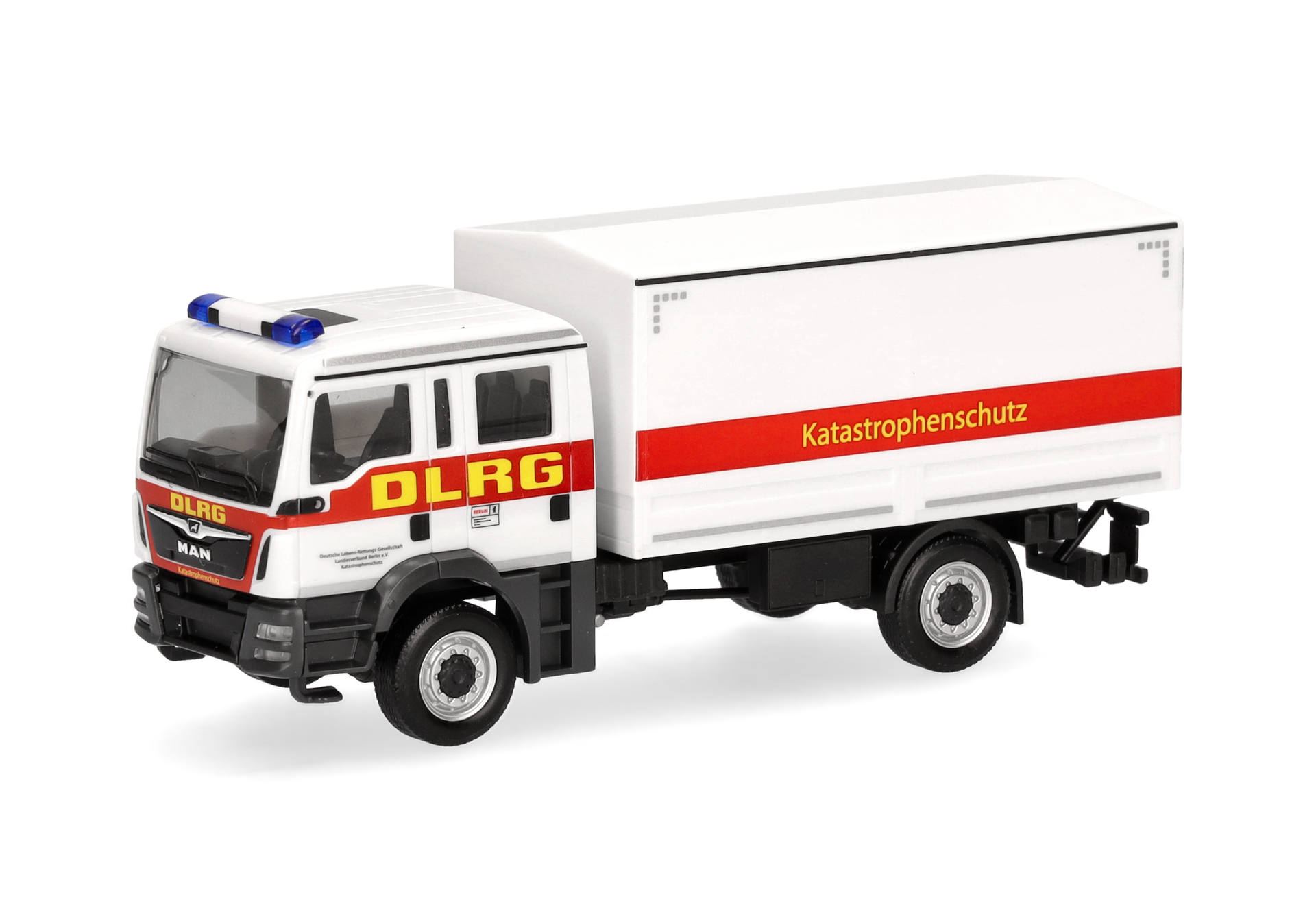 herpa Cars&Trucks 1/87 (プラスチック製) MAN TGM MzKW 多目的車両 "DLRG/Katastrophenschutz"