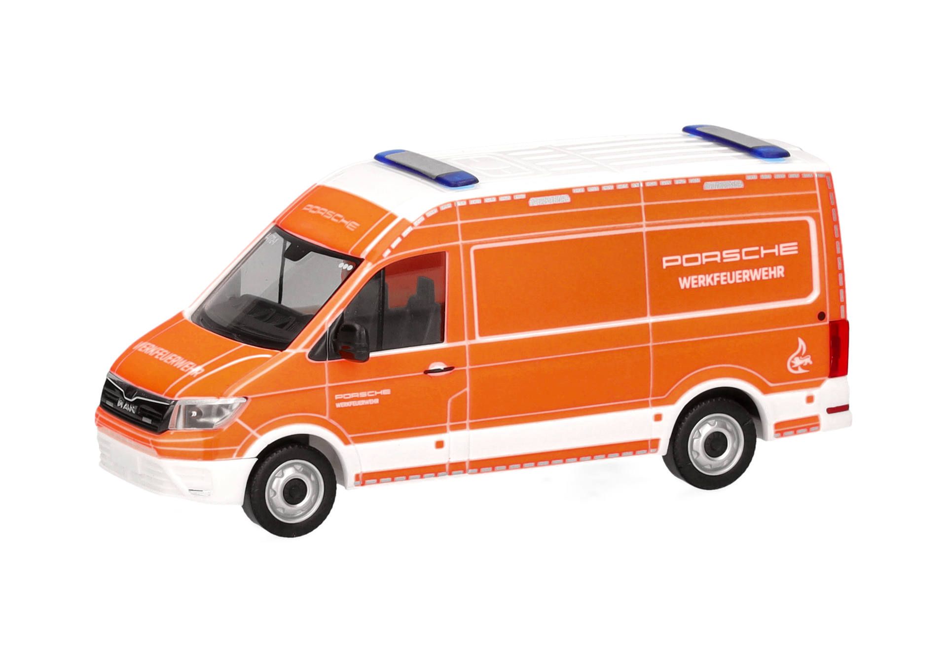 herpa Cars&Trucks 1/87 (プラスチック製) ボックスハイルーフ ポルシェ シュトゥットガルト