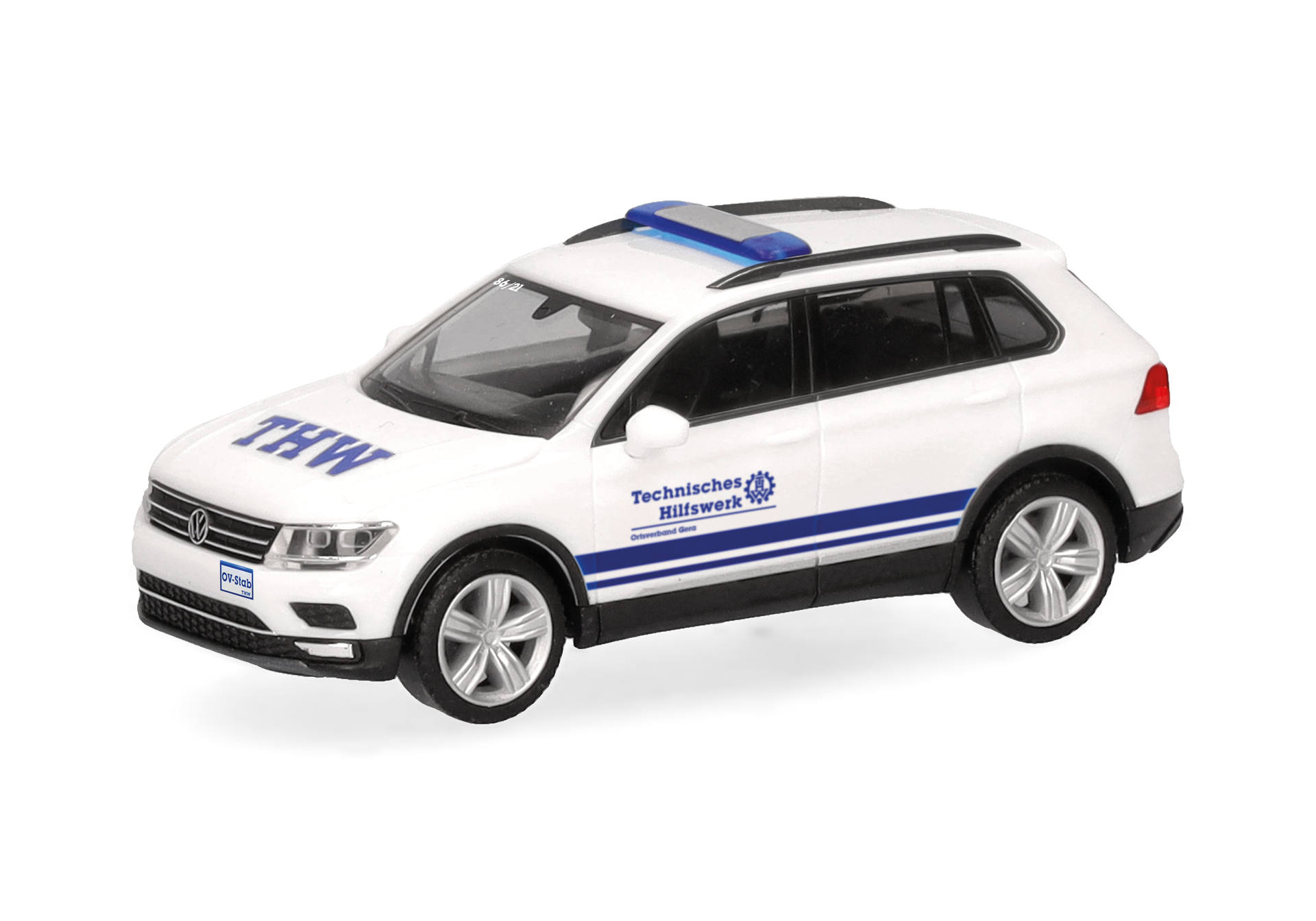 herpa Cars&Trucks 1/87 (プラスチック製) フォルクスワーゲン ティグアン"THW Gera Thüringen"