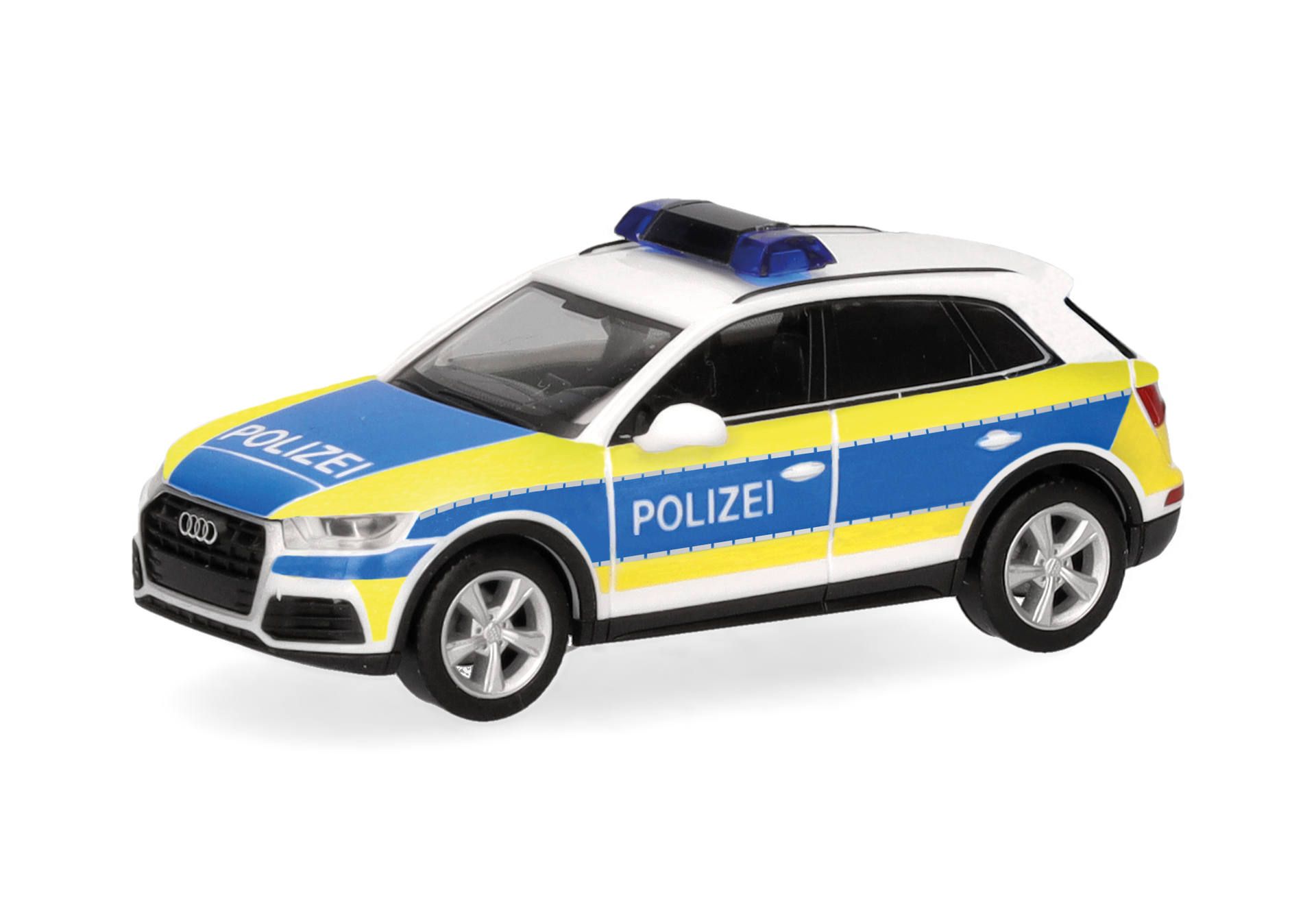 [予約]herpa Cars&Trucks 1/87 (プラスチック製) アウディ Q5ニーダザクセン州 高速道路警察