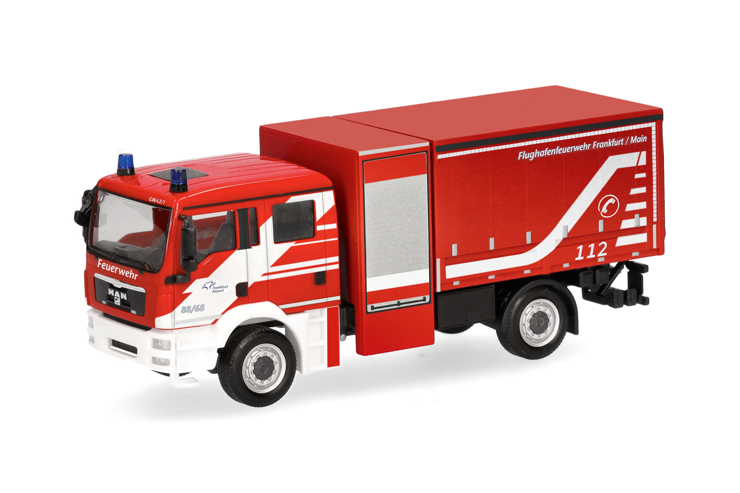 herpa Cars&Trucks 1/87  (プラスチック製) MAN TGM 多目的車両  フラポート